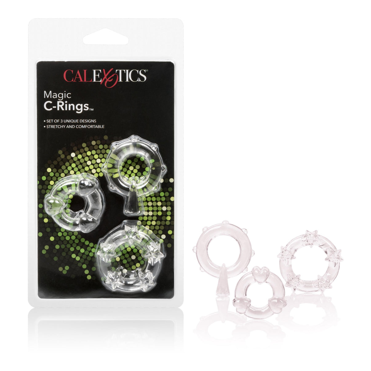 Magic C-Rings - Clear | 716770055682 | Discreet Personal Wellness