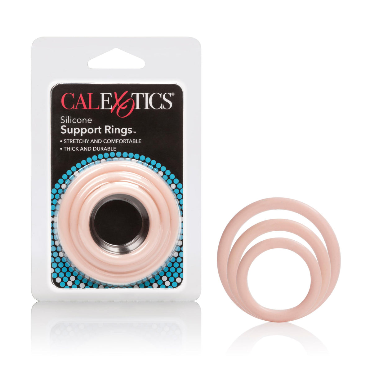 Silicone Support Rings - Ivory | 716770062482 | Discreet Personal Wellness