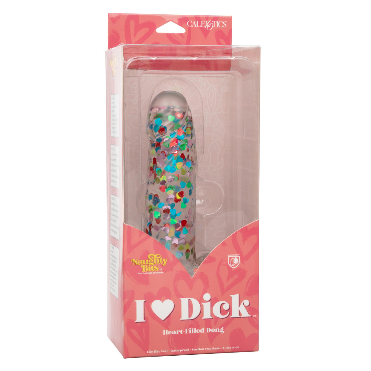Naughty Bits I Love Penis Heart-Filled Penis | 716770101273 | Discreet Personal Wellness