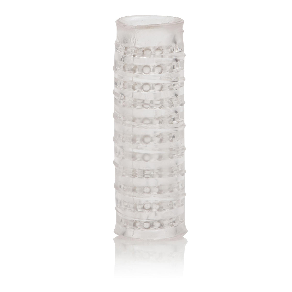 Dr. Joel Kaplan - Reversible Masturbator - Clear | 716770064851 | Discreet Personal Wellness
