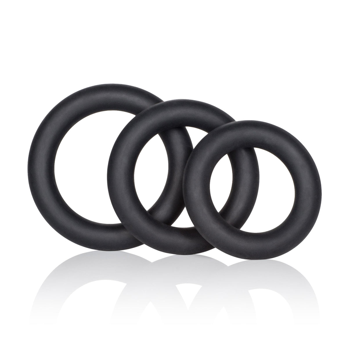 Dr. Joel Kaplan Silicone Support Rings - Black | 716770080103 | Discreet Personal Wellness