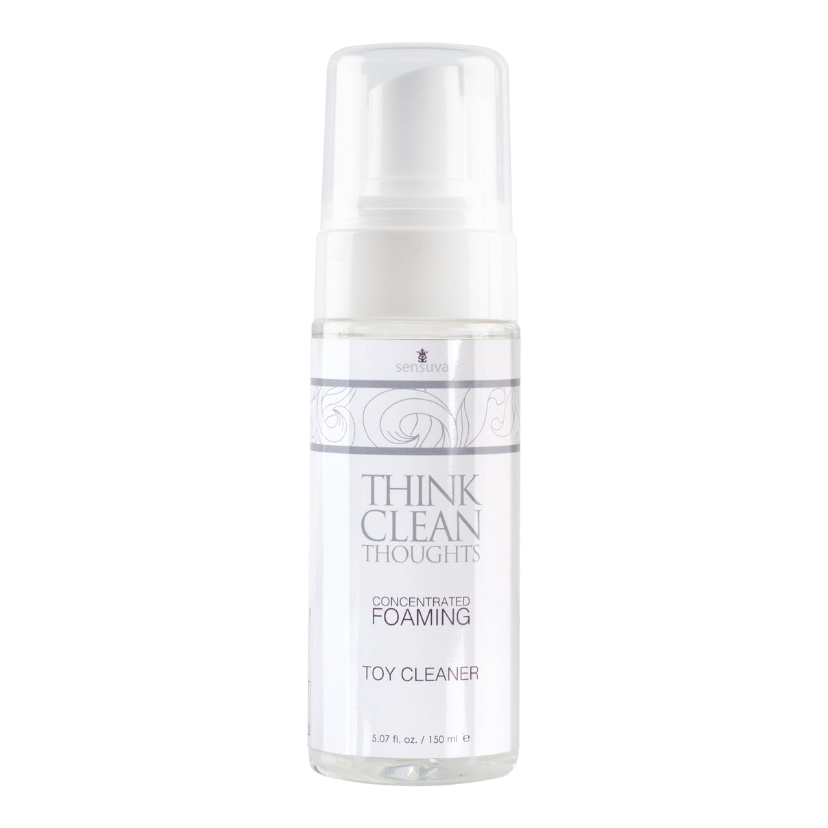 Think Clean Thoughts Foaming Toy Cleaner - 5.07 Fl. Oz. | 855559007396 | Discreet Personal Wellness