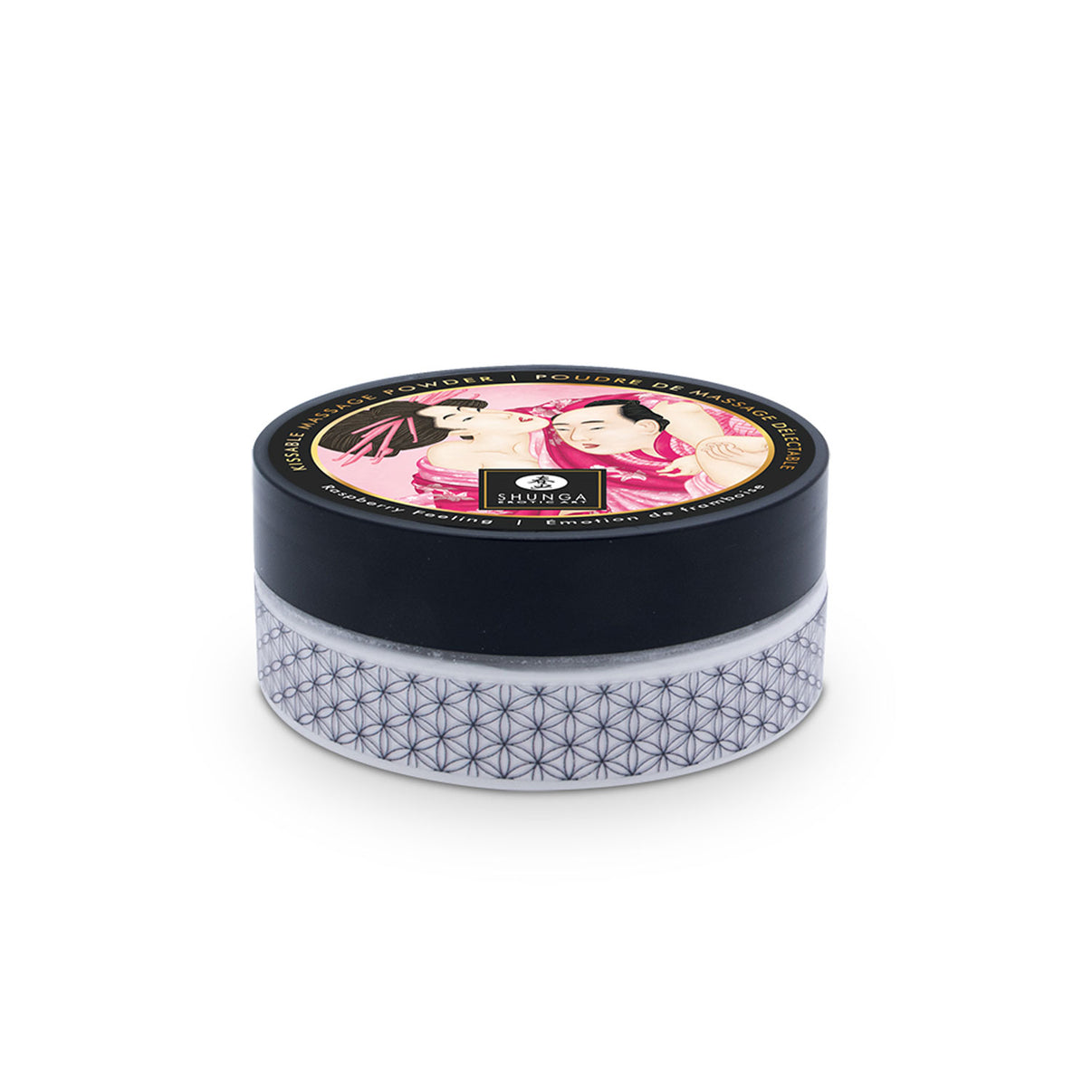 Kissable Body Powder Raspberry Filling 2.65 Oz | 697309031011 | Discreet Personal Wellness