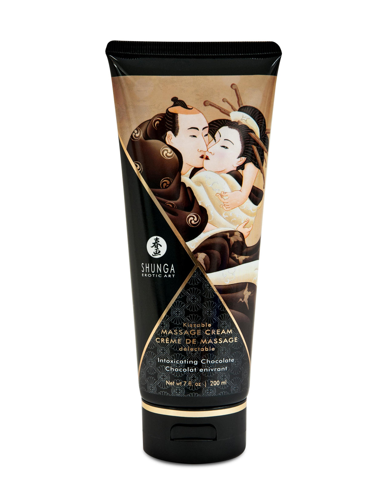 Kissable Massage Cream - Intoxicating Chocolate - 7 Fl. Oz. / 200 ml | 697309041096 | Discreet Personal Wellness