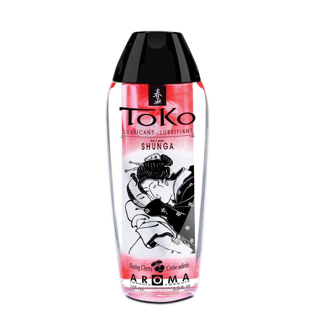 Toko Aroma Personal Lubricant - Blazing Cherry - 5.5 Fl. Oz. | 697309064002 | Discreet Personal Wellness