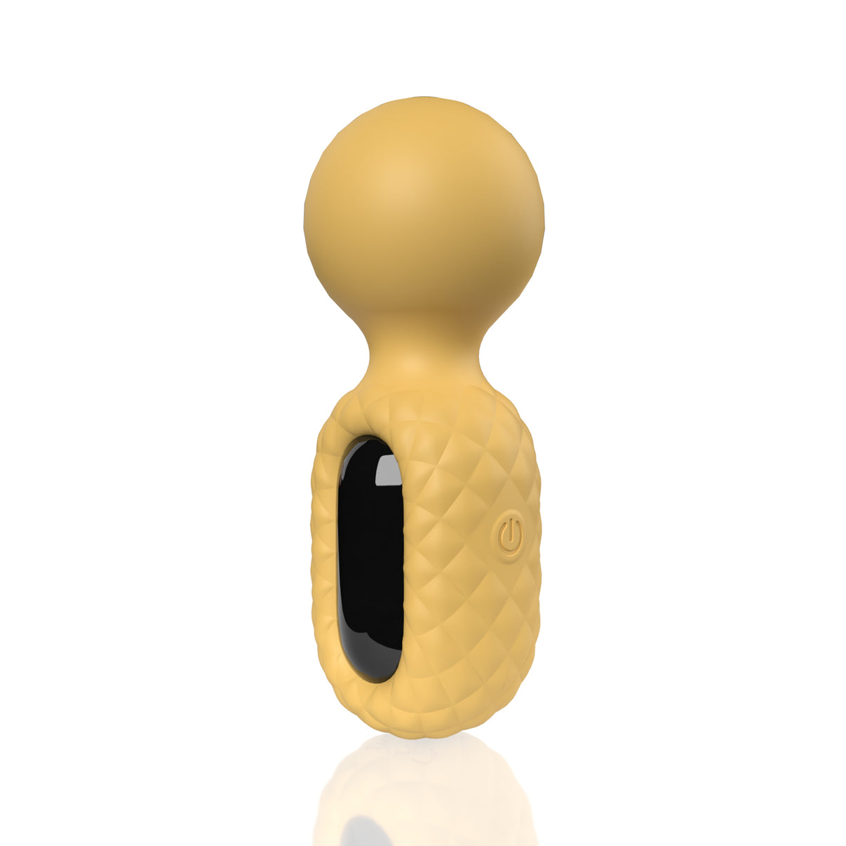 Screaming O Rebound Compact Power Wand - Bumblee Yellow | 817483017933 | Discreet Personal Wellness