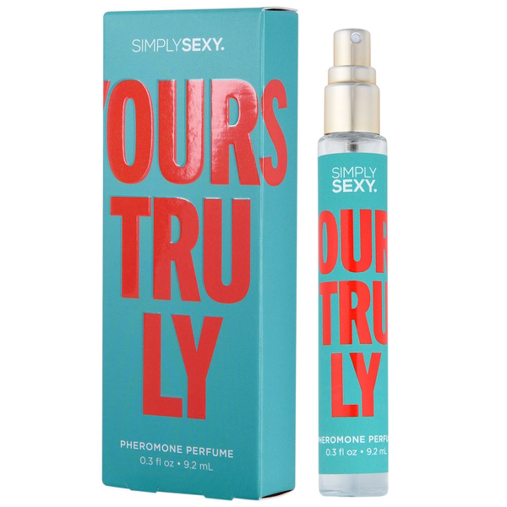Simply Sexy Pheromone Perfume Yours Truly 0.3 Oz | 638258904322 | Discreet Personal Wellness