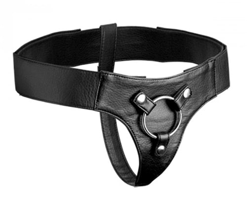 Domina Adjustable Wide Band Strap on Harness | 848518015389 | Discreet Personal Wellness