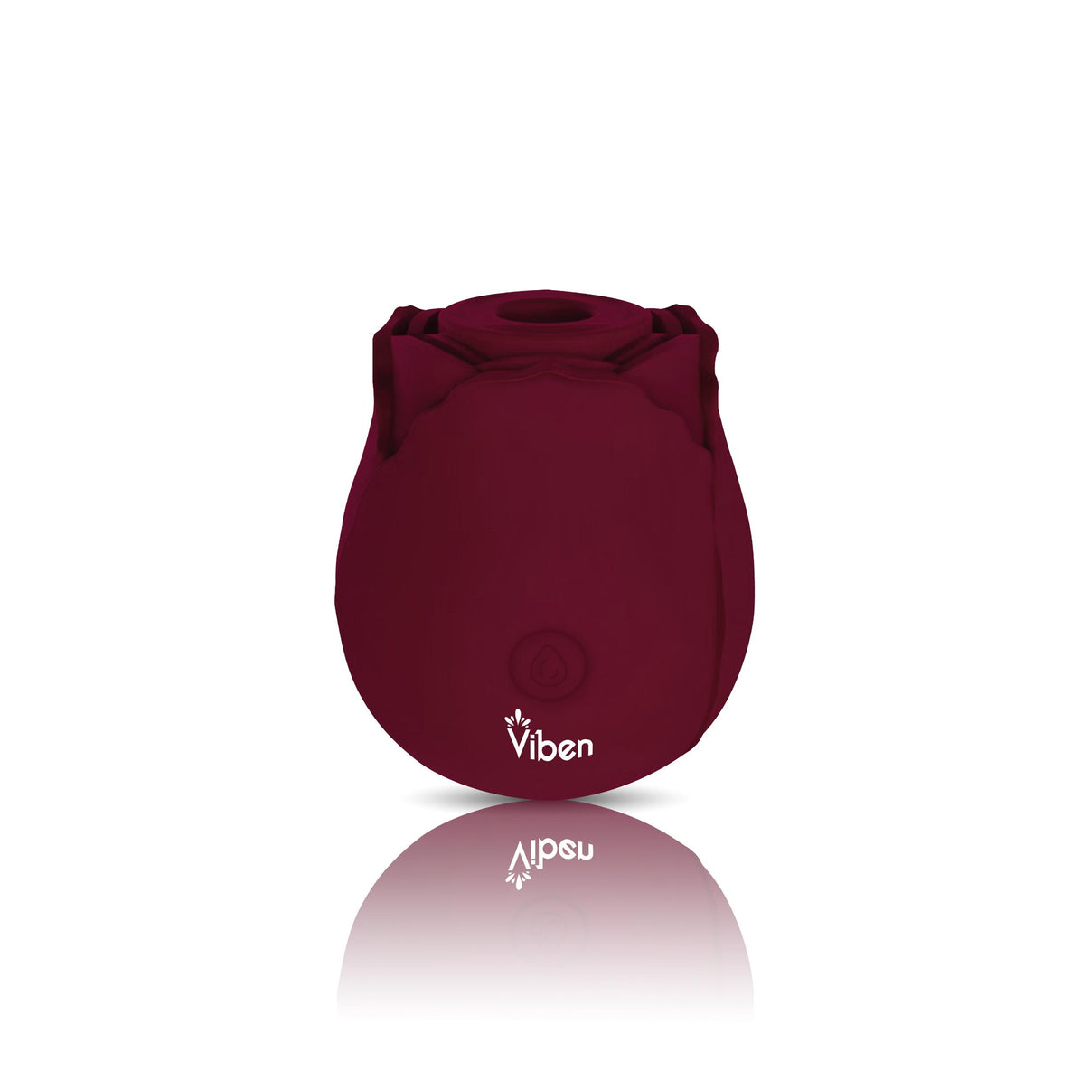 Classic Rose - Ruby - Handheld Rose Clitoral and Nipple Stimulator | 810080750104 | Discreet Personal Wellness