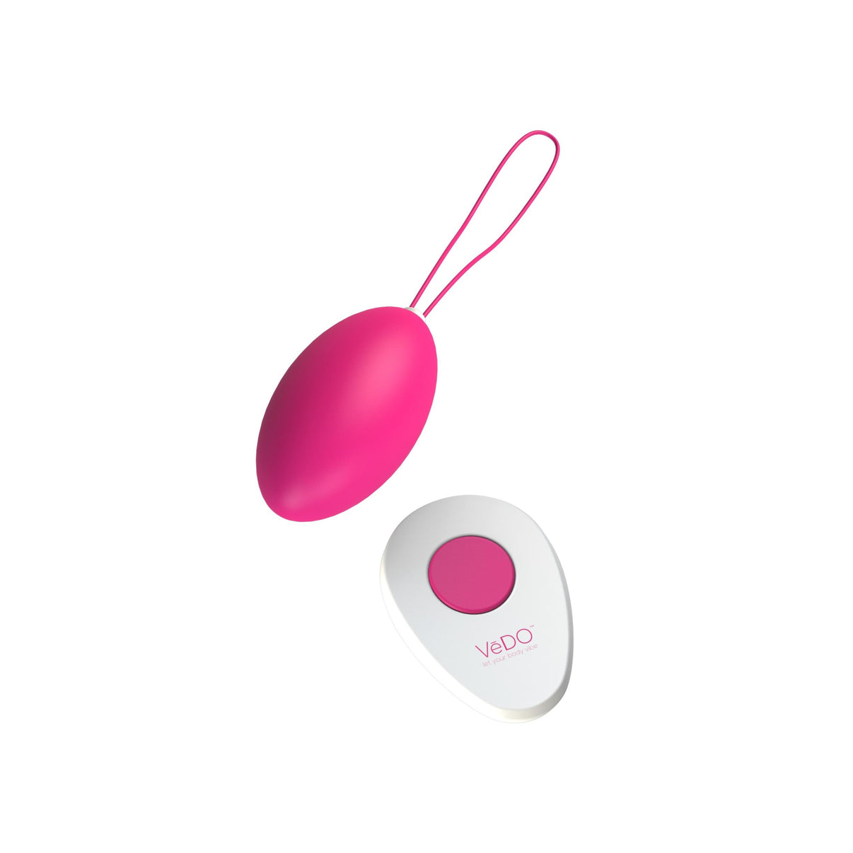 Peach Vibrating Egg - Foxy Pink | 731882511499 | Discreet Personal Wellness