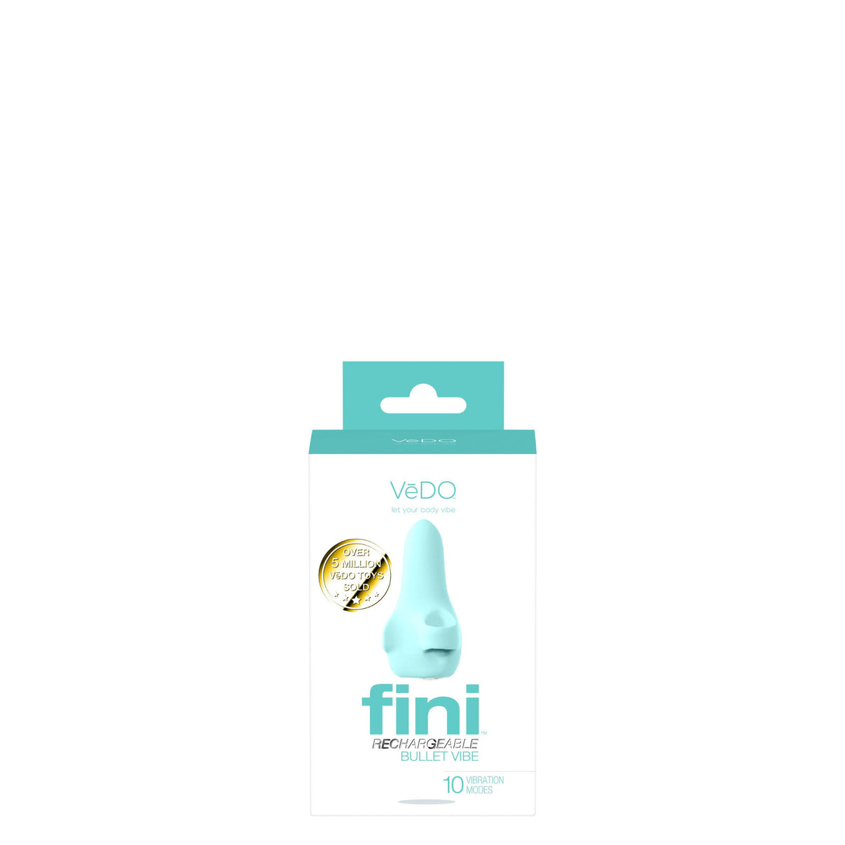 Fini Rechargeable Bullet Vibe - Turquoise | 850052871000 | Discreet Personal Wellness