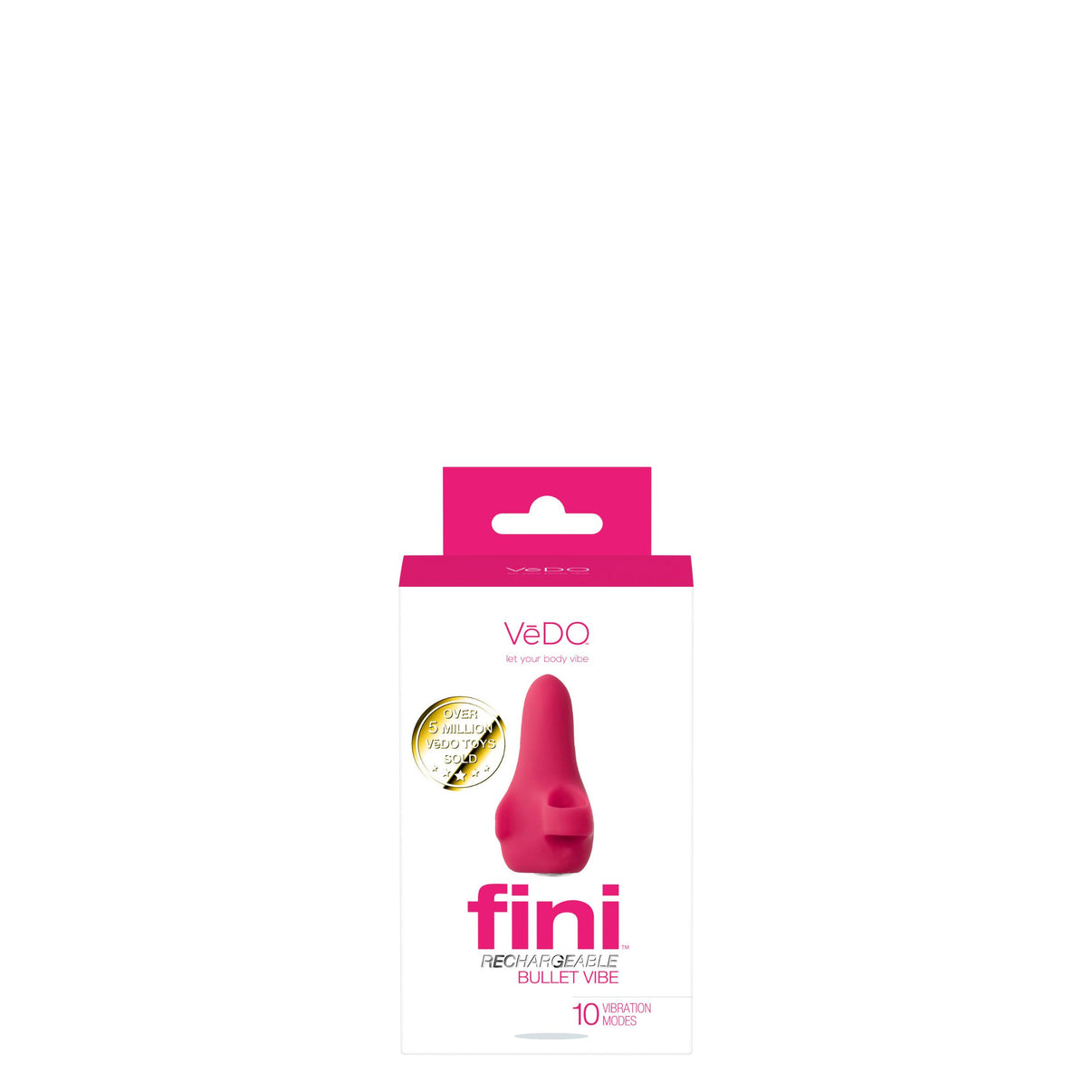 Fini Rechargeable Bullet Vibe - Pink | 850052871017 | Discreet Personal Wellness