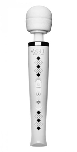 Utopia 10 Function Cordless Rechargeable Wand Massager - White | 848518014153 | Discreet Personal Wellness