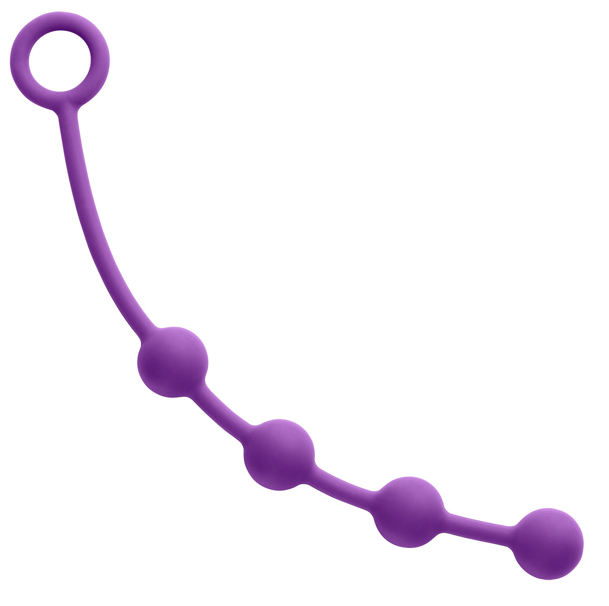 Silicone Anal Bead Small Plum | 850047085061 | Discreet Personal Wellness