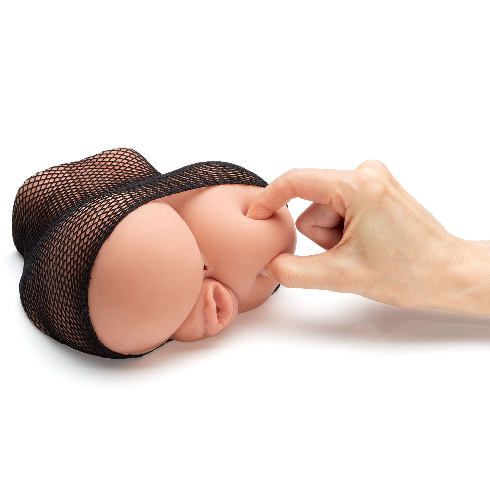 Cloud 9 Pleasure Vagina Realistic Ass and Vagina Body Mold - Caramel | 850013016105 | Discreet Personal Wellness