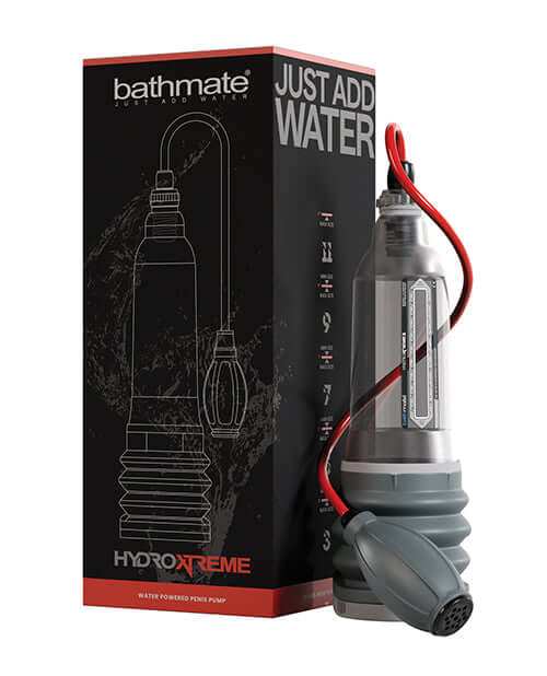 Bathmate Hydroxtreme 8 - Clear Penis Pump | 5060140201106 | Discreet Personal Wellness